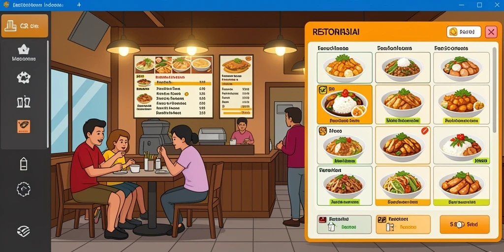 Tampilan antarmuka yang menarik dan ramah pengguna.