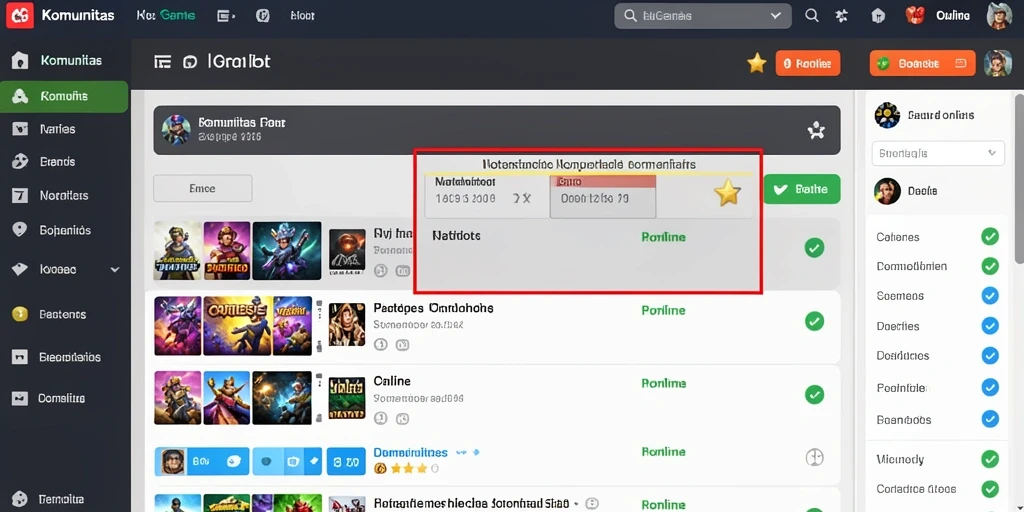 Tangkapan layar menunjukkan tampilan awal level yang menarik.