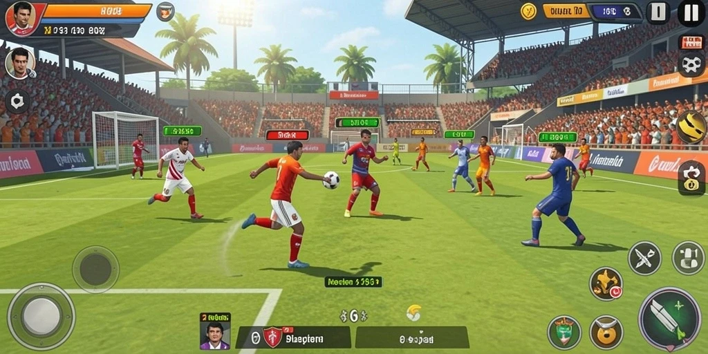 Tampilan menu utama yang menarik dan intuitif.
