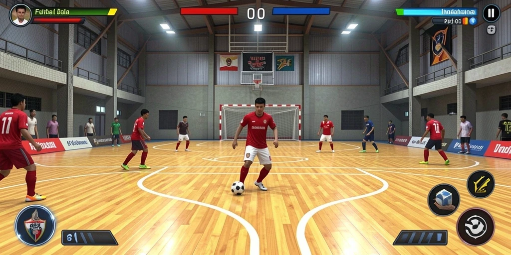 Tampilan antarmuka game BANDARCOLOK yang mudah dinavigasi.