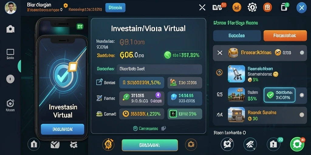 Tampilan awal game DEWANUSA yang menakjubkan.