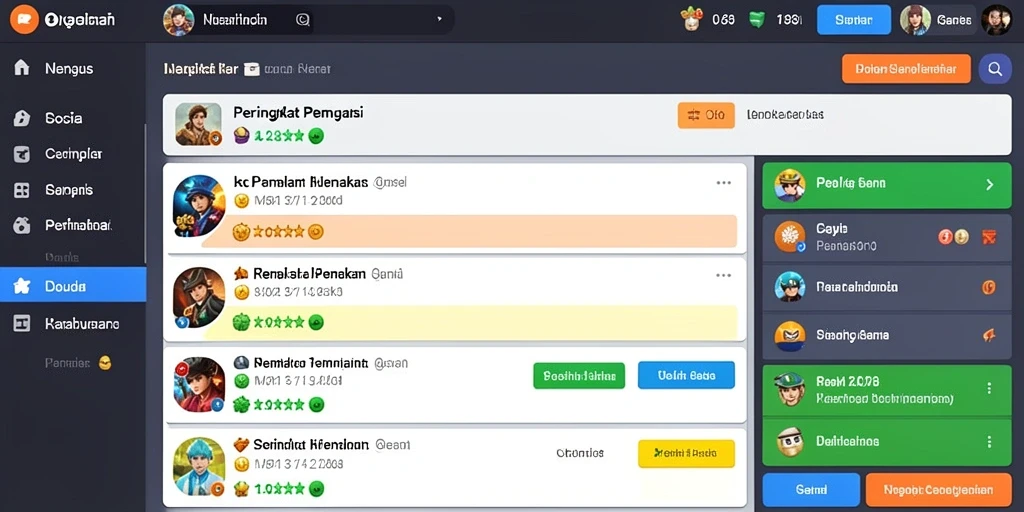 Tampilan antarmuka yang menarik dan mudah dinavigasi.