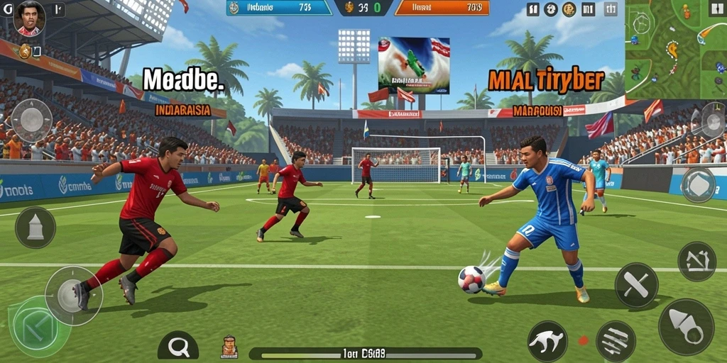 Screenshot dari tampilan luar angkasa interaktif.