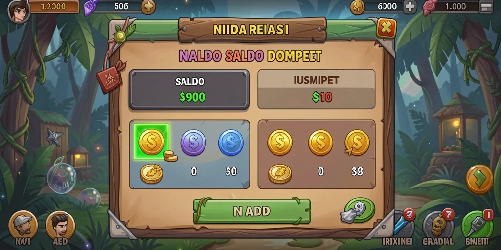 Tampilan antarmuka OMTOGEL yang menarik.