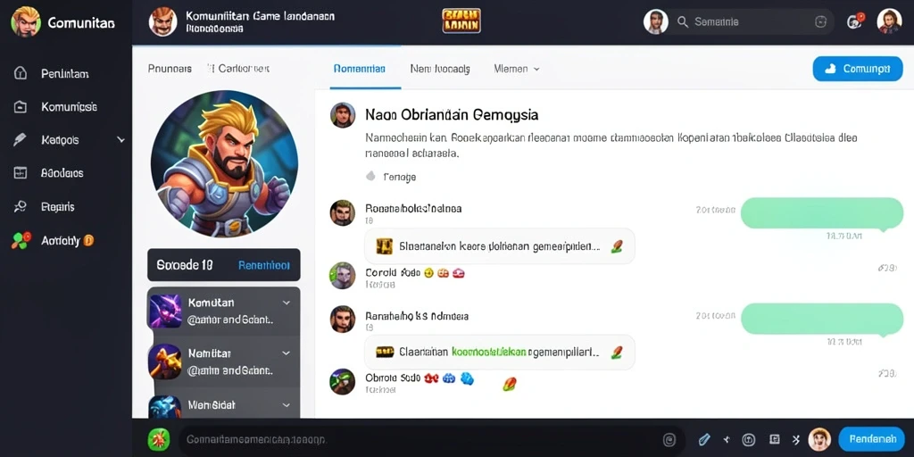 Tangkapan layar menunjukkan antarmuka permainan yang intuitif.